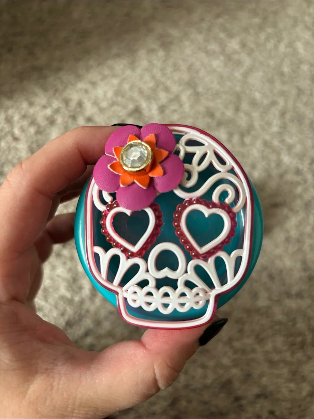Bath and body works Halloween Sugar Skull & Snake Floral scentportable